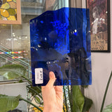 Blue Mixed Wispy Mouthblown Sheet Glass