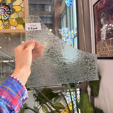 Clear Transparent Textured Glue Chip Sheet Glass