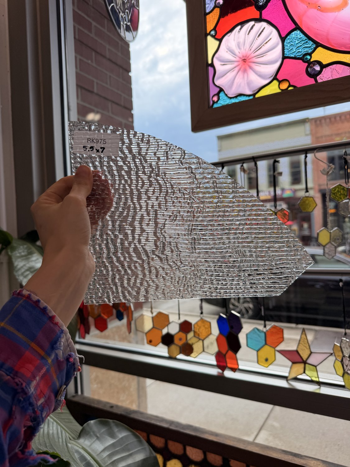 Clear Vintage Optimum Allegre Sheet Glass – RK975