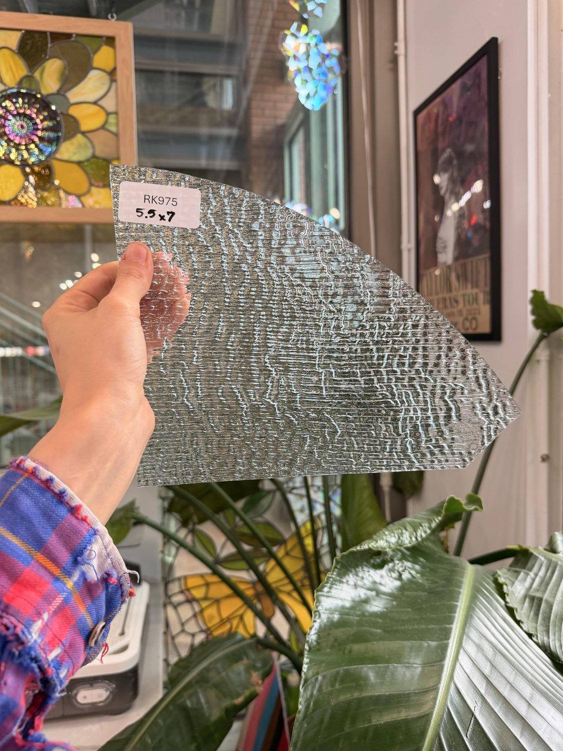 Clear Vintage Optimum Allegre Sheet Glass – RK975