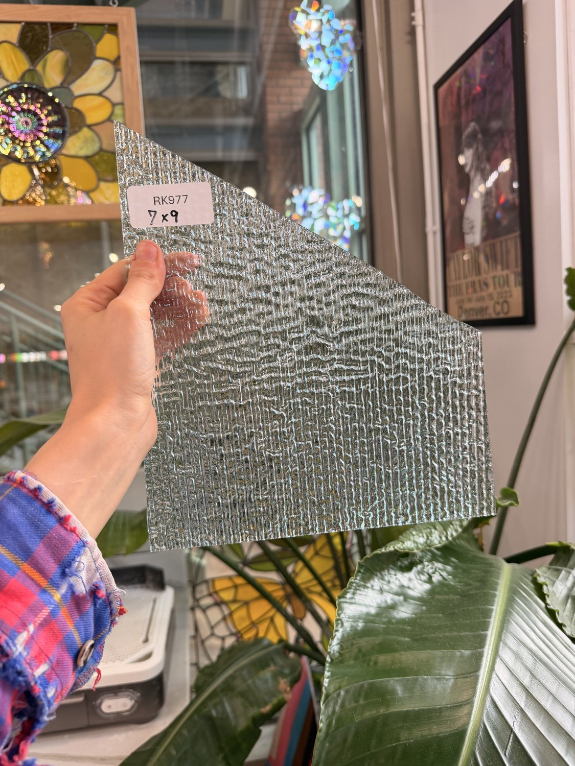 Clear Vintage Optimum Allegre Sheet Glass – RK977