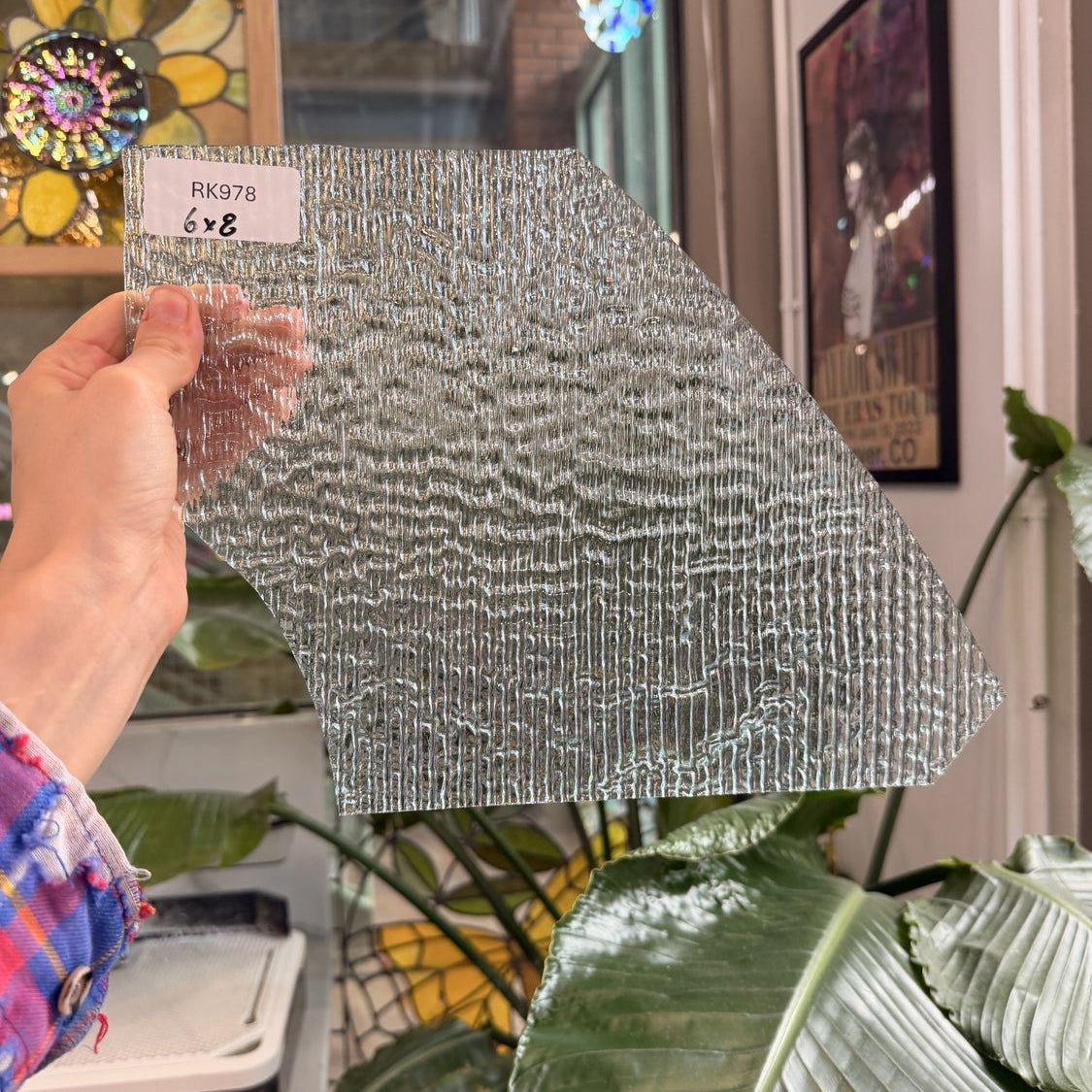 Clear Vintage Optimum Allegre Sheet Glass
