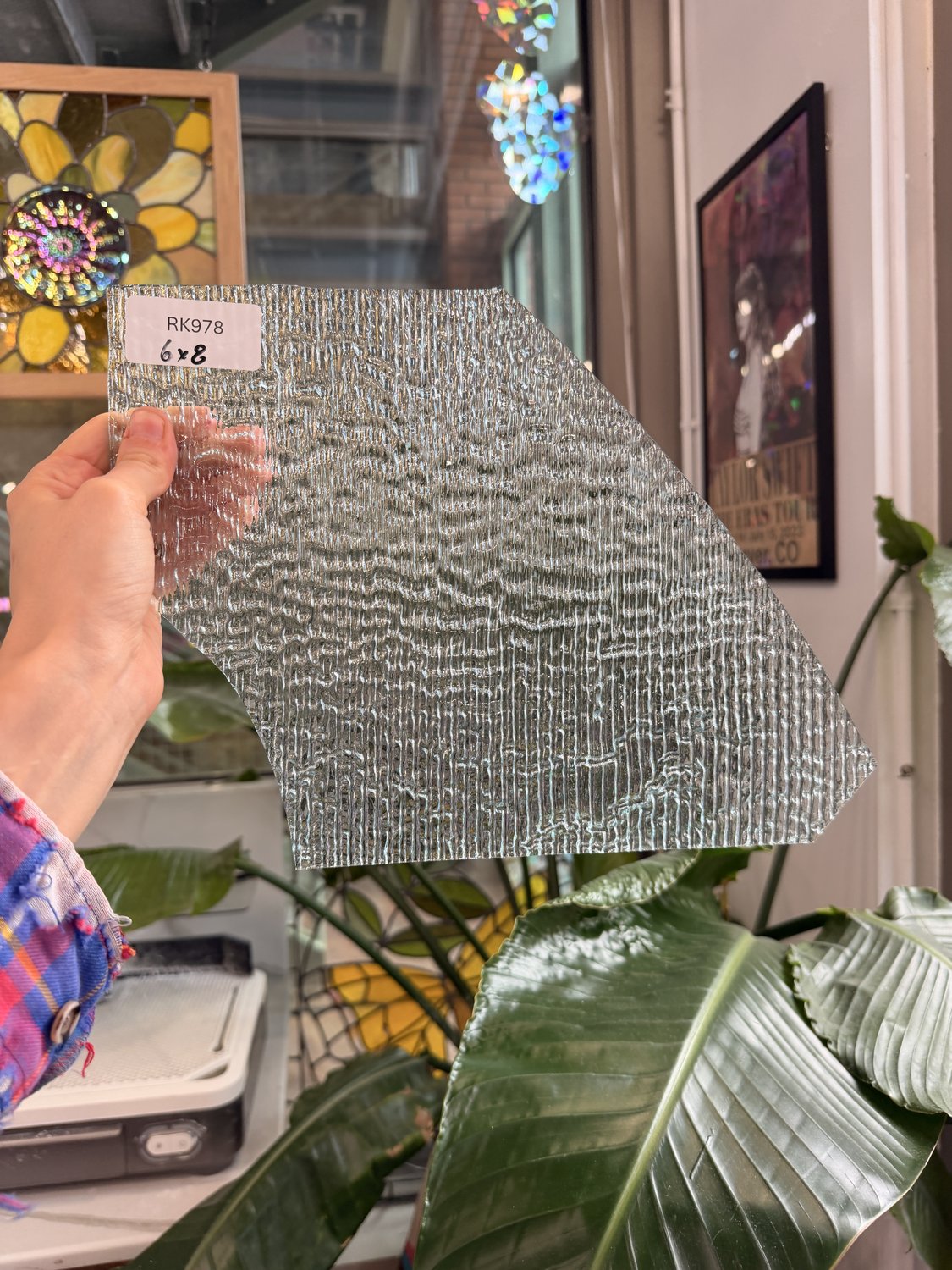 Clear Vintage Optimum Allegre Sheet Glass – RK978