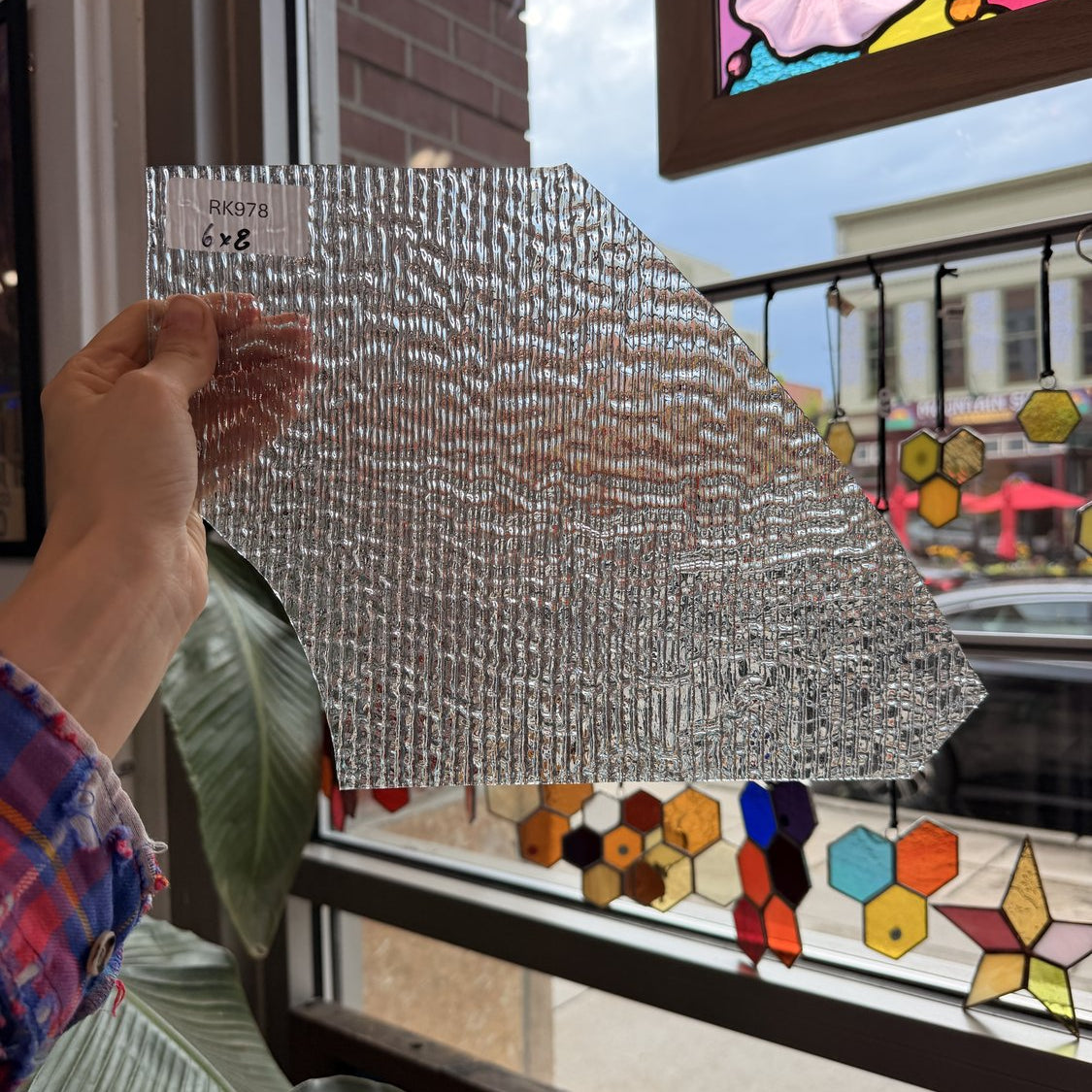 Clear Vintage Optimum Allegre Sheet Glass