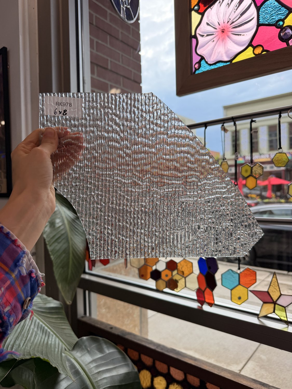 Clear Vintage Optimum Allegre Sheet Glass – RK978