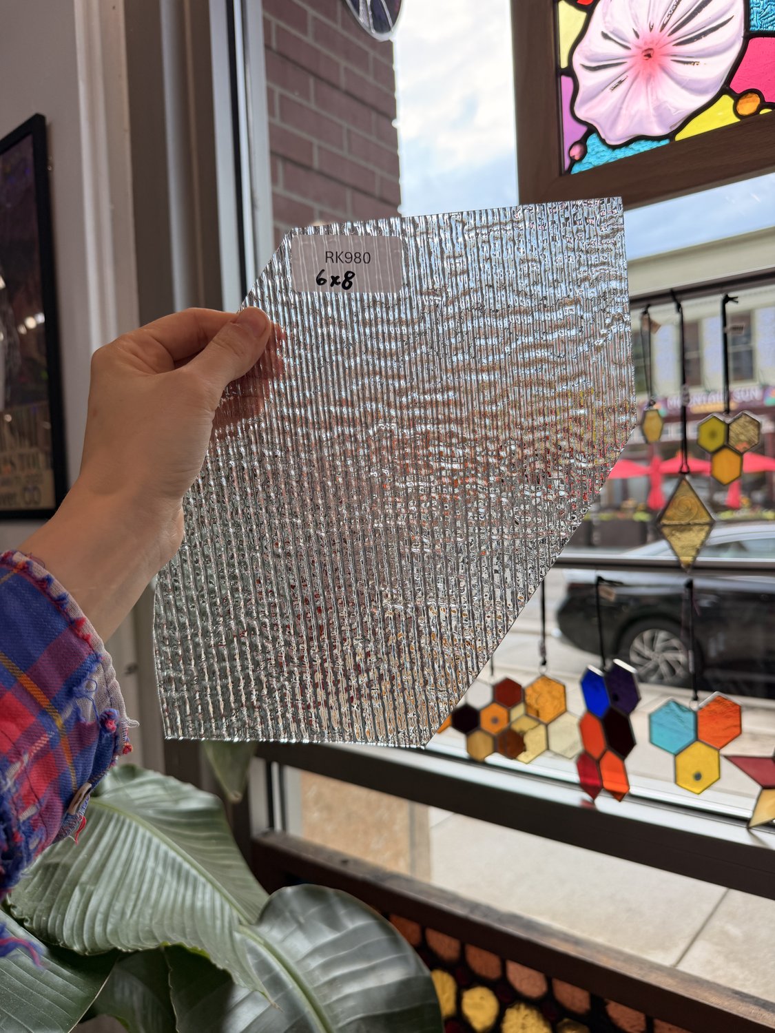 Clear Vintage Optimum Allegre Sheet Glass – RK980