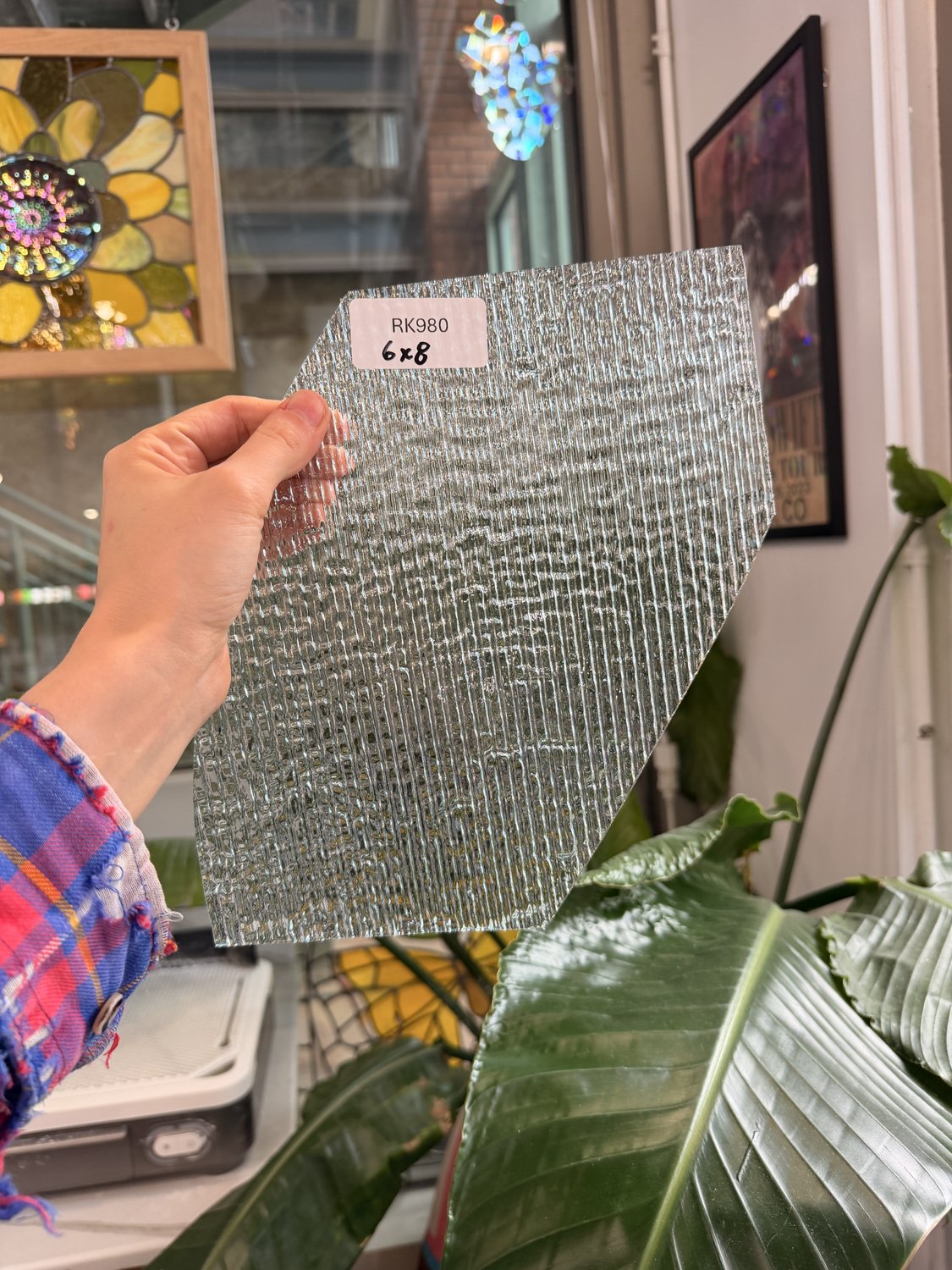 Clear Vintage Optimum Allegre Sheet Glass – RK980