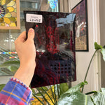 Red Mouth Blown Transparent Lamberts Sheet Glass Flash Glass – RK984