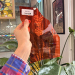 Neon Orange Transparent Mouth Blown Sheet Glass – RK987
