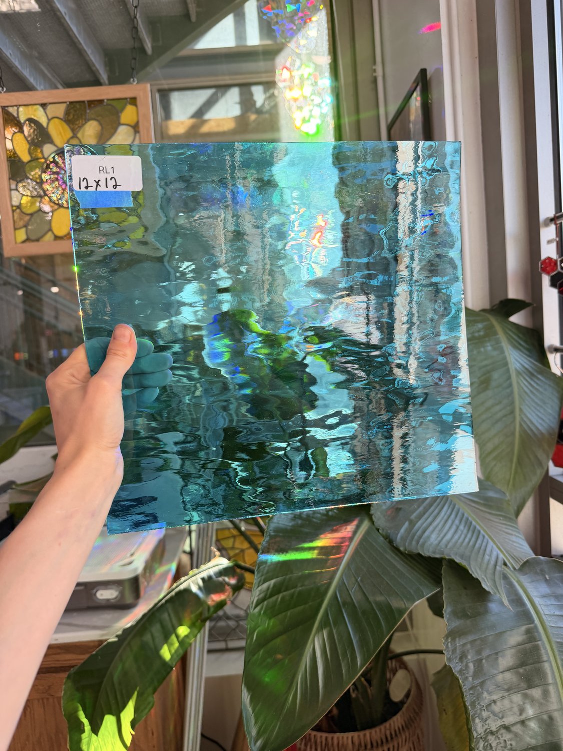 Sky Blue Waterglass Oceanside Sheet Glass