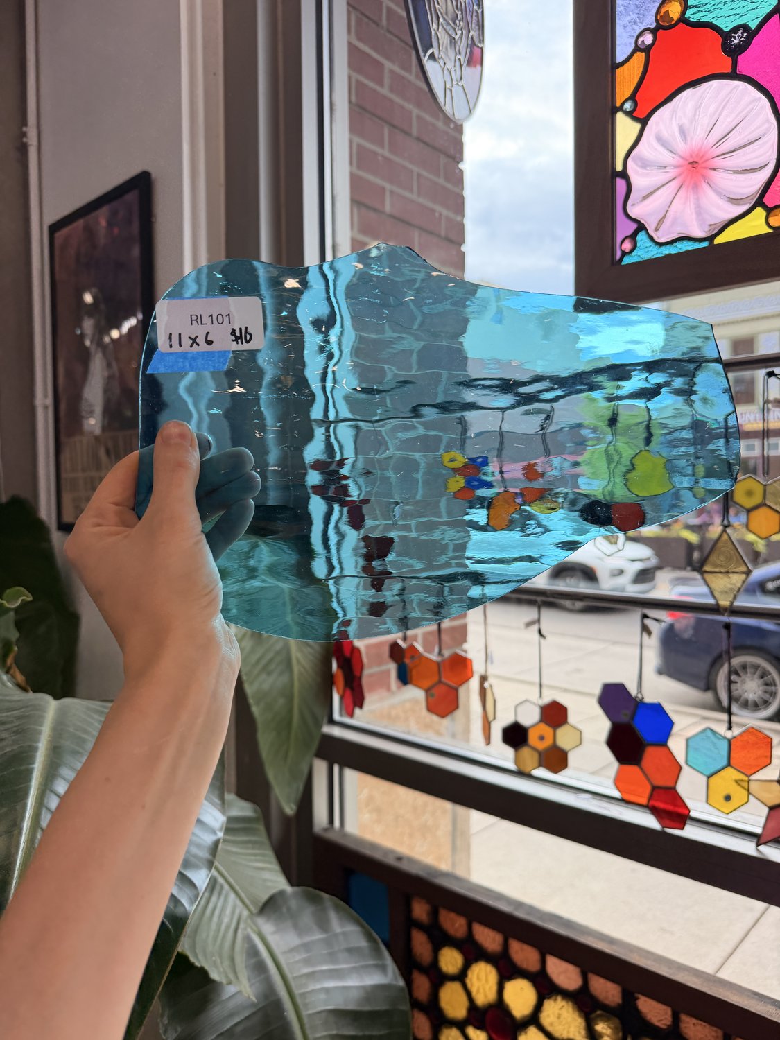 Sky Blue Waterglass Oceanside Sheet Glass