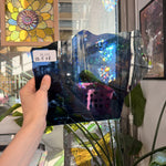 Dark Blue Mouthblown Transparent