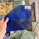 Cobalt Blue Ripple Wissmach Sheet Glass – RL116