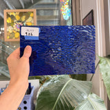 Cobalt Blue Ripple Wissmach Sheet Glass – RL117