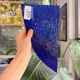 Cobalt Blue Ripple Wissmach Sheet Glass – RL118