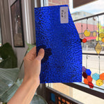 Cobalt Blue Ripple Wissmach Sheet Glass – RL121