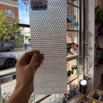 Clear Radium Ripple Texture Sheet Glass Fusible 90 COE (UBY 57 00 96)