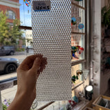 Clear Radium Ripple Texture Sheet Glass Fusible 90 COE (UBY 57 00 96)