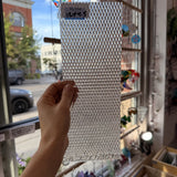 Clear Radium Ripple Texture Sheet Glass Fusible 90 COE (UBY 57 00 96)