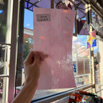 Pink Iridescent Choice Sheet Glass