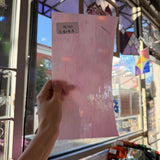 Pink Iridescent Choice Sheet Glass