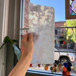White Mottled Iridescent Youghiogheny Sheet Glass