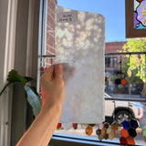 White Mottled Iridescent Youghiogheny Sheet Glass