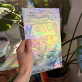 White Mottled Iridescent Youghiogheny Sheet Glass