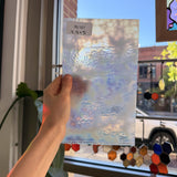 White Mottled Iridescent Youghiogheny Sheet Glass