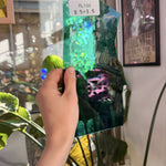 Dark Teal Mouthblown Sheet Glass