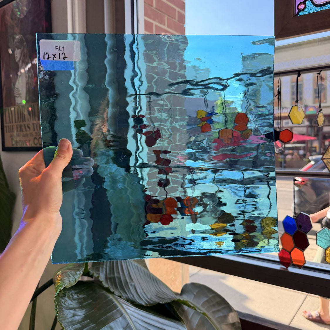 Sky Blue Waterglass Oceanside Sheet Glass