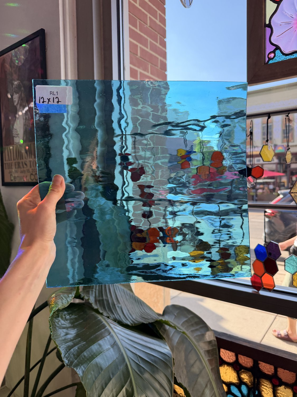 Sky Blue Waterglass Oceanside Sheet Glass