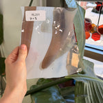 Tan White AC Fischer Vintage Mouth Blown Sheet Glass