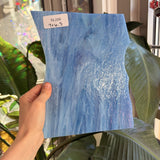 Yonder Blue Pearl Opal Oceanside Sheet Glass