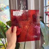 Red Transparent Sheet Glass