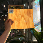 Light Brown Wispy Opal Oceanside Sheet Glass