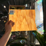 Light Brown Wispy Opal Oceanside Sheet Glass