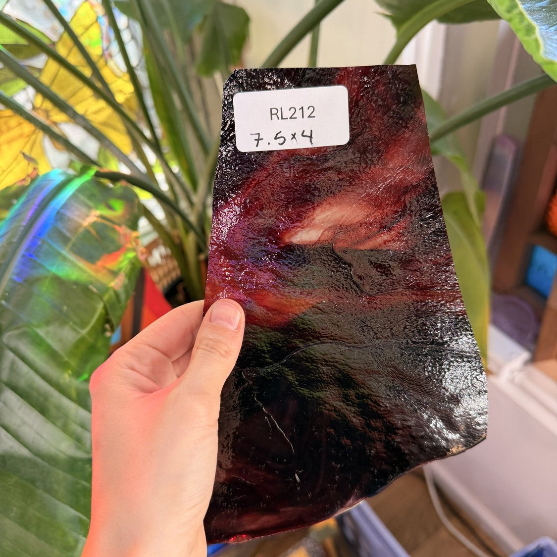 Red Blue Mixed Youghiogheny Sheet Glass