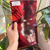 Red Transparent Oceanside Fusible 96 COE Sheet Glass