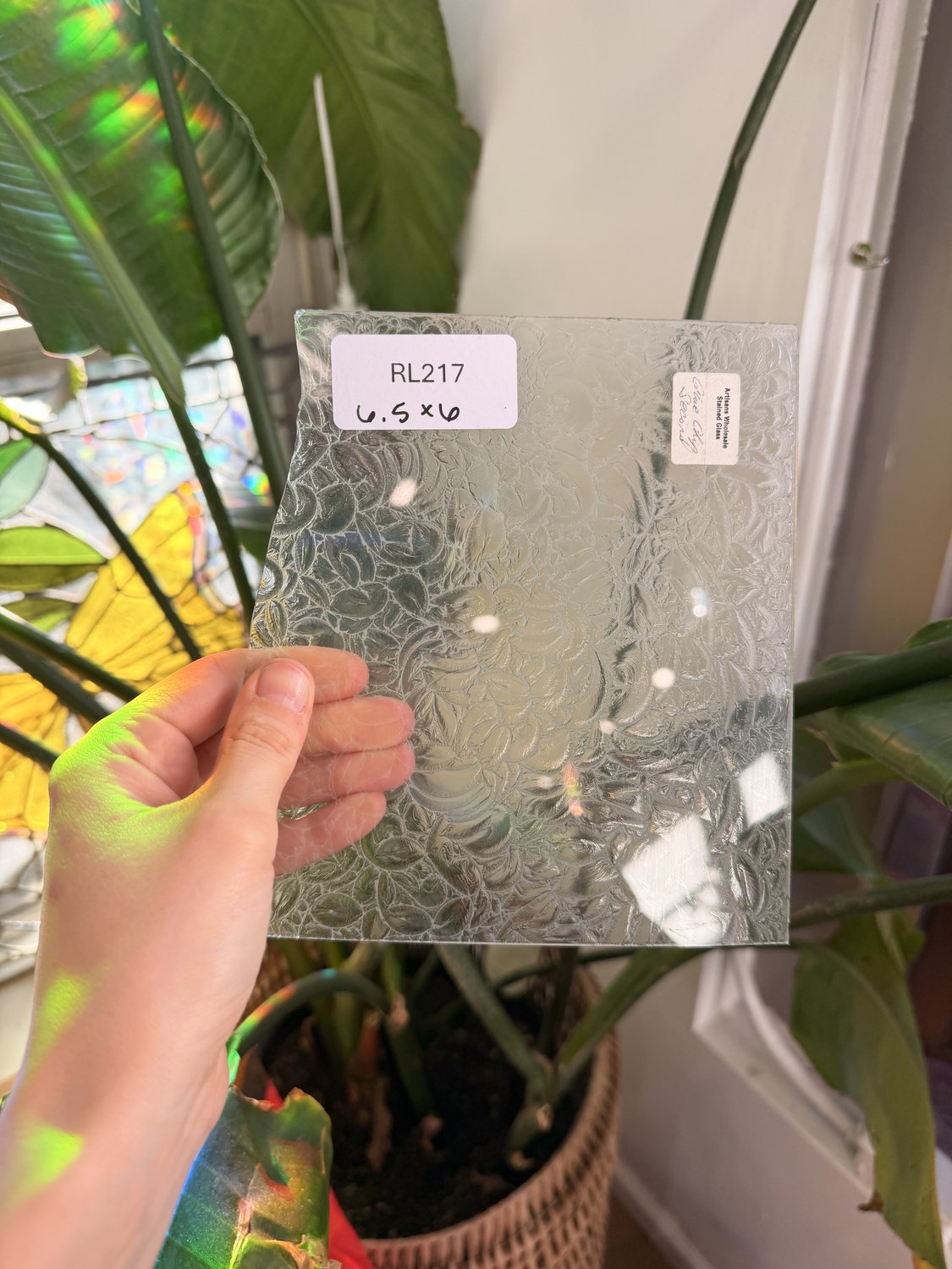 Clear Glue Chip Sheet Glass