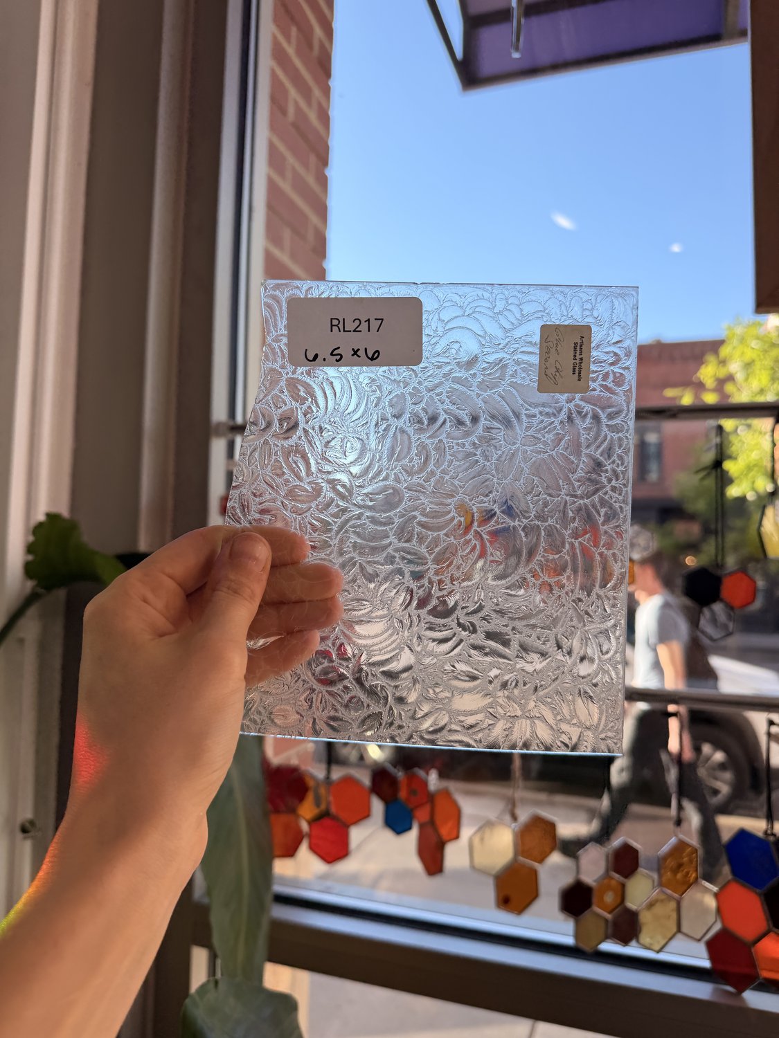 Clear Glue Chip Sheet Glass