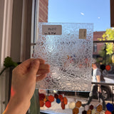 Clear Glue Chip Sheet Glass