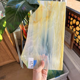 Mimosa Pearl Opal Oceanside Sheet Glass