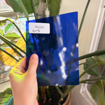 Dark Blue Transparent Oceanside Fusible 96 COE Sheet Glass