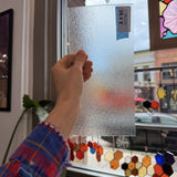 Clear Thicker Pebbled Sheet Glass – RL226
