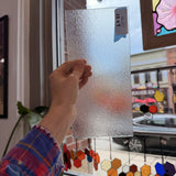 Clear Thicker Pebbled Sheet Glass – RL227