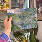 Blue Green Mixed Mottled Youghiogheny (3644 RG) Sheet Glass – RL238