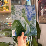 Blue Green Mixed Mottled Youghiogheny (3644 RG) Sheet Glass – RL239