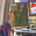 Blue Green Mixed Mottled Youghiogheny (3644 RG) Sheet Glass – RL240