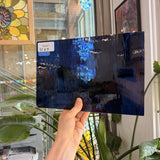 Navy Blue Waterglass Oceanside Sheet Glass